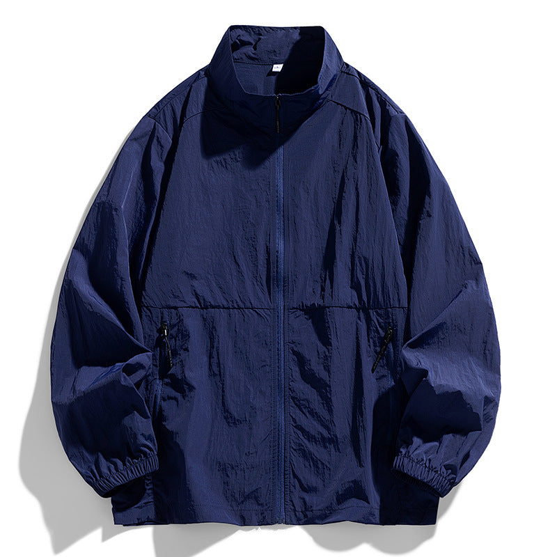 CBCMT2540-124B 立領夾克防曬衣夏季無帽日系凉感防曬服外套(5色)