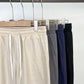 CBA93279-124B 春秋季垂感棉麻長褲直筒寬鬆褲(4色)