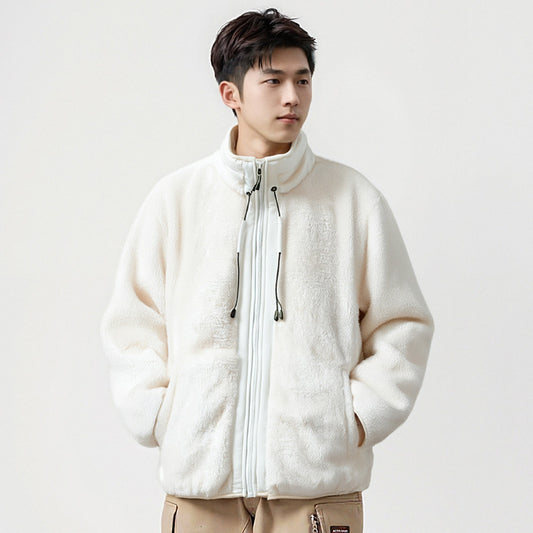 CBCA1335-124B 抓絨400g克加絨拉鍊秋冬季外套(5色)