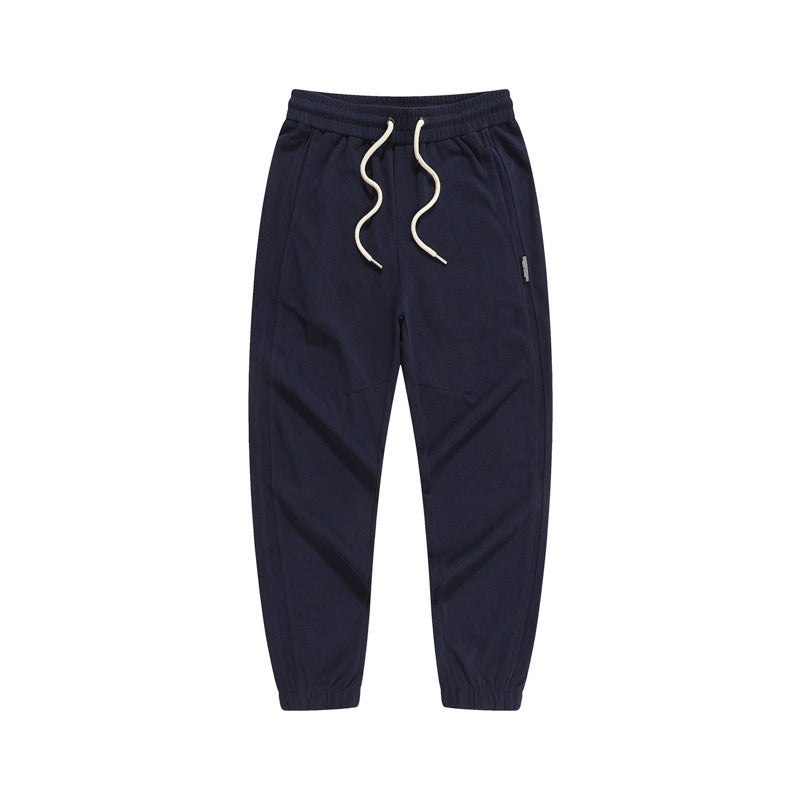 CBA93262-124B 直筒束腳春秋季分割休閒運動褲(4色)