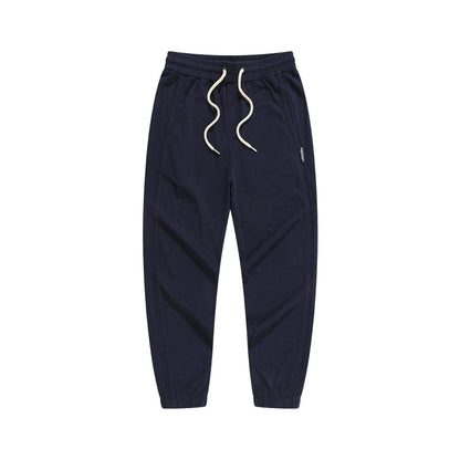 CBA93262-124B 直筒束腳春秋季分割休閒運動褲(4色)