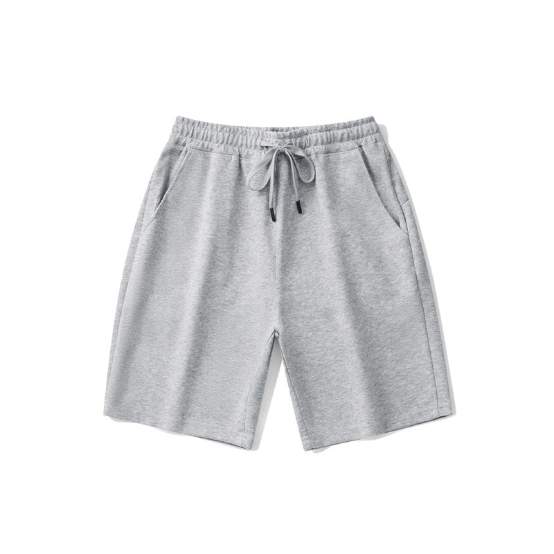 CBS005-260-124B 華棉260g短褲夏季外穿沙灘褲子五分褲(6色)