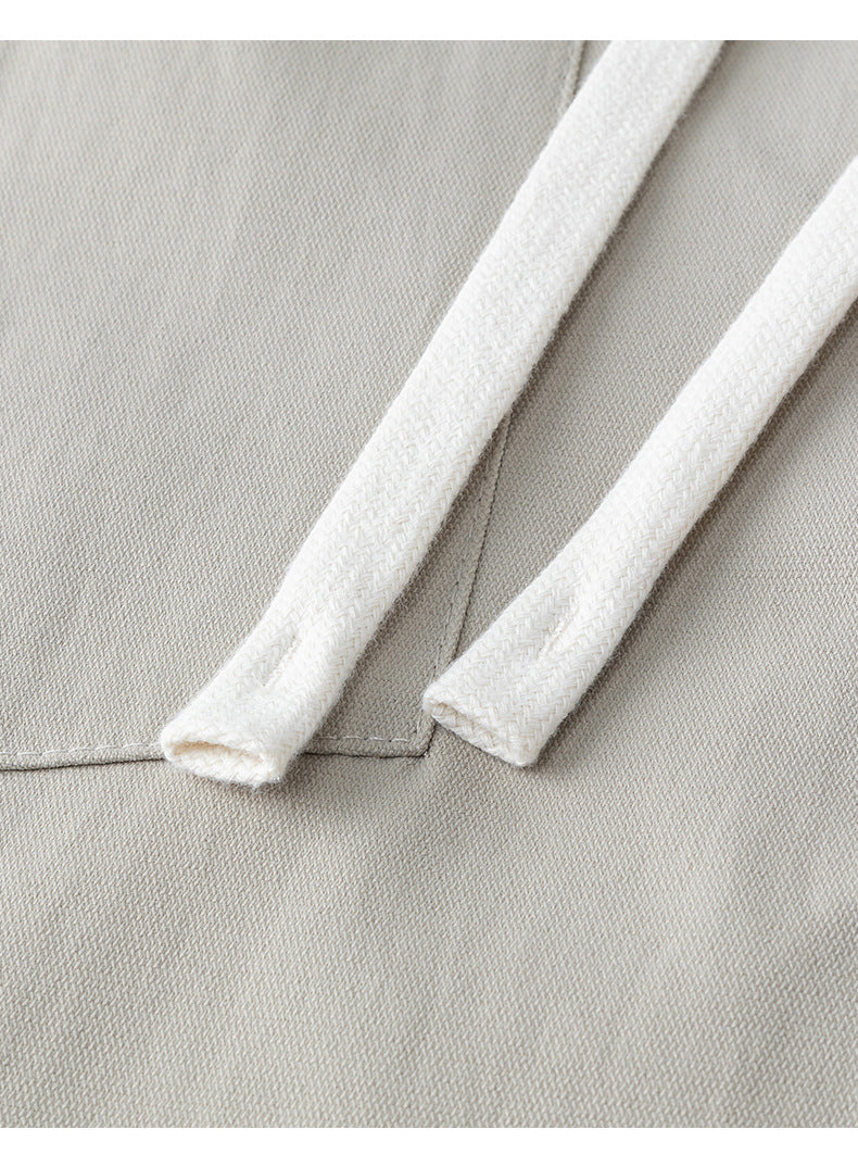 CBA7005-124B 春秋季鉚釘分割拼接束腳褲寬鬆薄款休閒褲(3色)