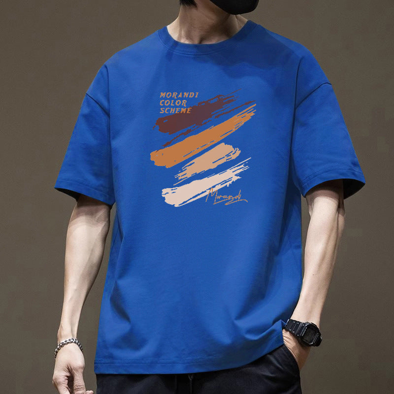 CBE1599-96B 純棉200克日系短袖T恤(9色)
