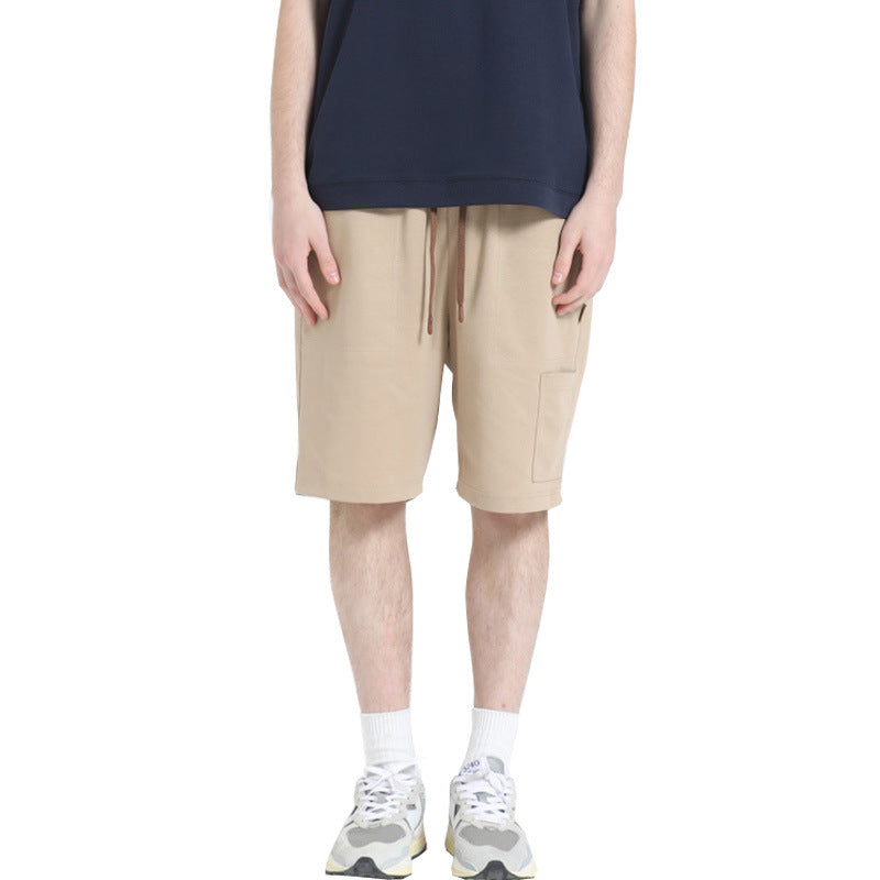 CBS93253-72B 雙面棉工裝短褲夏季寬鬆五分褲(4色)