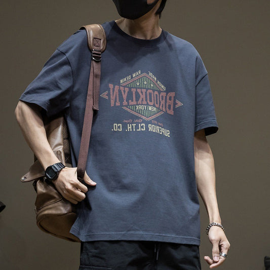 CBE265-96B 純棉200克重磅短袖T恤純棉寬鬆(2色)