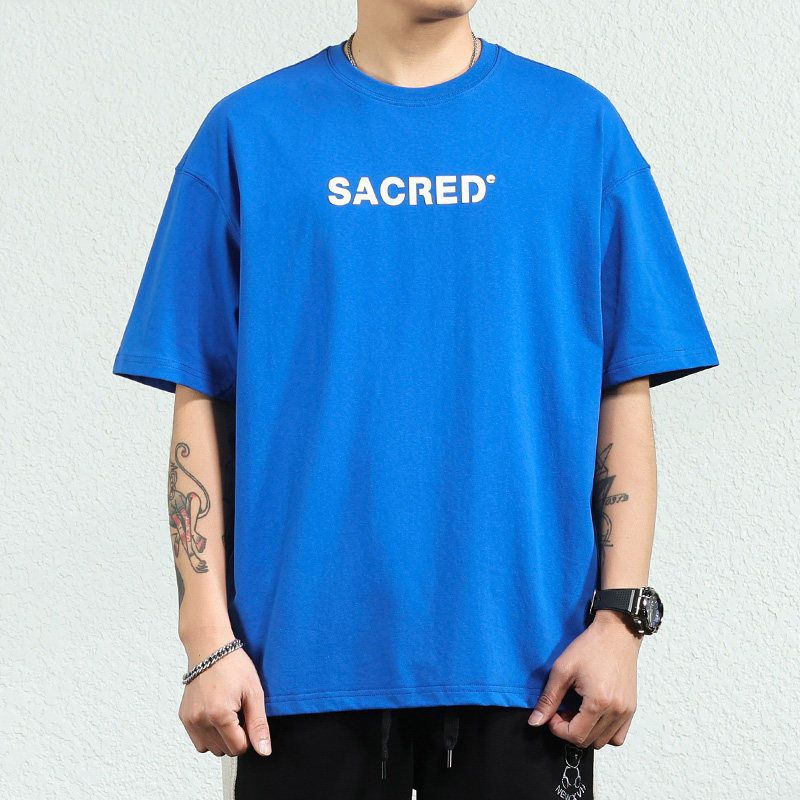 CBE245-96B 純棉200克夏季重磅短袖復古做舊(6色)
