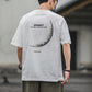 CBE0325-080-96B 夏季純棉200克短袖T恤美式寬鬆大碼(5色)