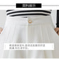 ︎ 📺︎CGS31793-37B  百褶A字高腰百褶裙褲不規則顯瘦半身裙短裙(3色)