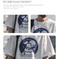 CBE341-96B 純棉200克夏季新款時尚簡約韓系百搭印花寬鬆圓領T恤(5色)