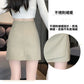 📺︎︎ CGS1134-58B 秋高腰褶皺柔軟皮不規則包臀PU皮A字半身裙短裙(3色)