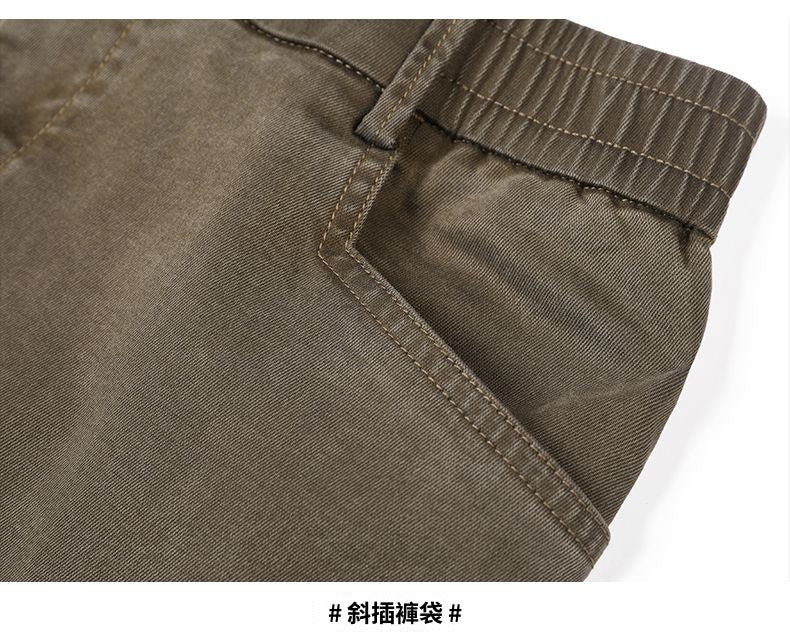 CBAYM6106-1B 工裝休閒褲春季潮牌直筒寬鬆休閒褲(4色)