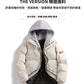 CBCQM5099-65B 冬季假兩件連帽棉衣寬鬆百搭加厚保暖羽絨棉外套(4色)