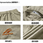 CBSMK2379-8H 立體口袋設計工裝短褲春夏復古刺繡抽繩五分褲(2色)
