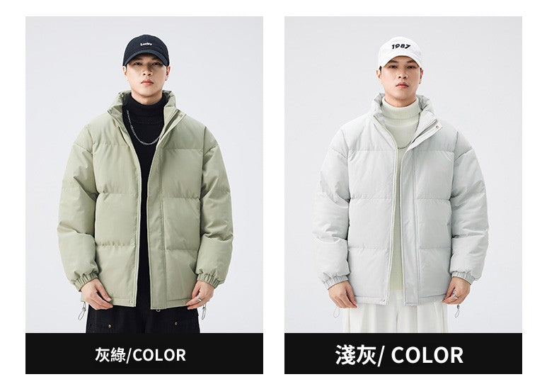 CBCMYM24-99999-65B 冬季羽絨棉服加厚立領百搭寬鬆保暖禦寒外套(男女同款10色)