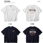 CBE235-96B 純棉200克國潮T恤短袖寬鬆上衣字母印花(2色)
