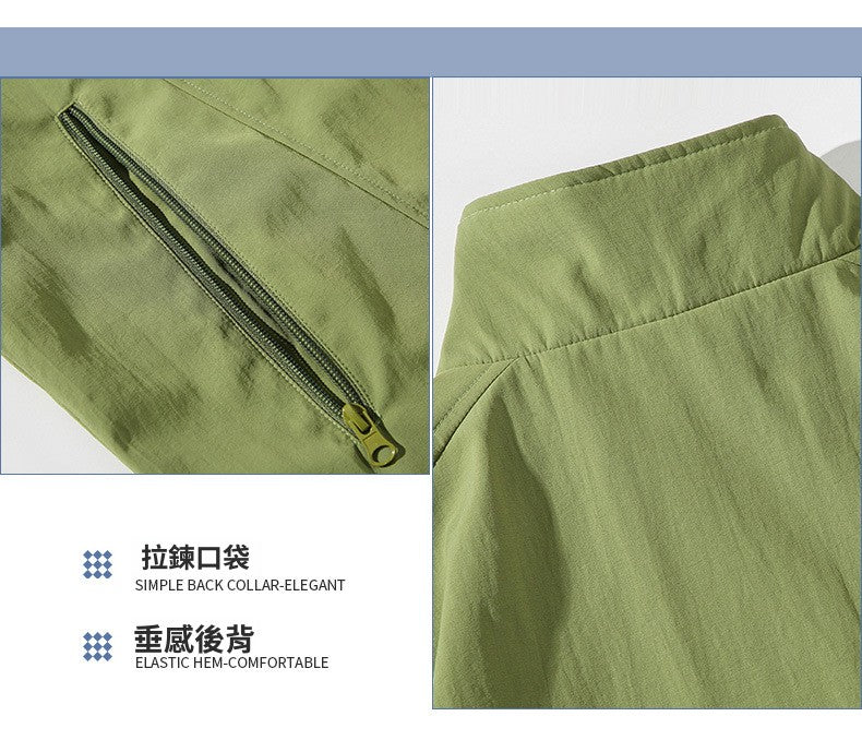 CBC2302-124B 翻領夾克外套春秋季百搭寬鬆上衣(3色)