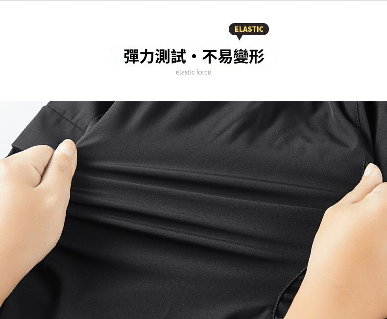 CBSM-K158-1B 工裝短褲夏季薄款寬鬆外穿速乾冰絲五分褲(5色)