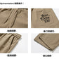 CBAMK2397-8H 棉質斜紋直筒休閒褲春夏字母刺繡褲(2色)