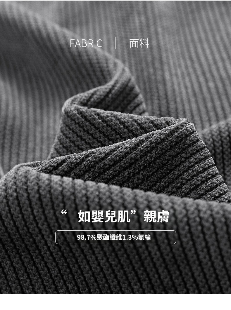 CBC2448-124B 重磅380g立領休閒針織拉鍊春秋微寬鬆開衫外套(4色)