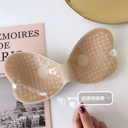 CGF1835-30B 乳貼隱形胸貼防滑聚攏上托矽膠文胸(2色)