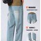 CBASR-A03-103-1B 春夏牛仔褲寬鬆彈力直筒錐型褲百搭長褲(3色)