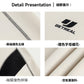 CBDMW3990-8H 撞色拼接圓領秋季刺繡明線分割上衣(2色)