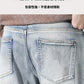 CBAYM9301-65B 春季美式直筒牛仔褲復古洗水百搭彈力牛仔褲