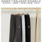 CBA95255-124B 加絨330g衛褲秋季寬鬆中性字母刺繡直筒休閒褲(3色)