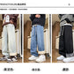 CBAKJG63-65B 冬季加絨加厚保暖牛仔褲寬鬆直筒鬆緊腰(3色)