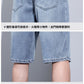 CBSHJ-A980-1B 冰絲牛仔短褲夏季薄款寬鬆直筒天絲五分中褲(3色)
