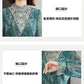 CGDD1420-89B 春秋立領蕾絲衫繡花色長袖上衣(2色)