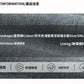 CBALK300-65B 春季抽繩牛仔褲直筒寬鬆闊腿垂感高街休閒長褲(4色)