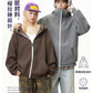 CBCBMW3988-8H 質感毛呢連帽撞色拉鍊夾克外套(4色.男女同款)