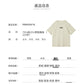 CBE21760-4-124B 夏季字母印花T恤斜紋棉半袖(4色)