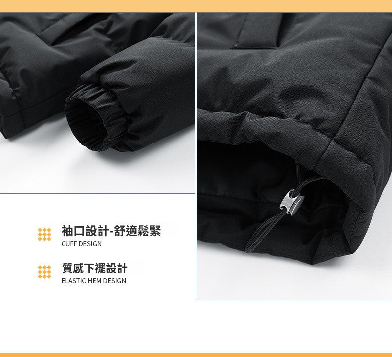 CBC8888-124B 冬季立領棉襖情侶外套加厚棉服寬鬆保暖麵包服男女同款(4色)