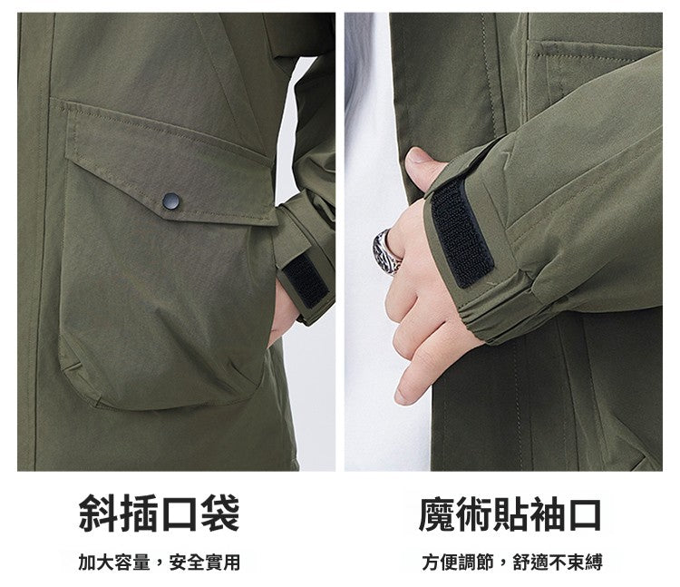 CBCET6807-65B 秋冬衝鋒衣三防戶外休閒夾克外套(3色)